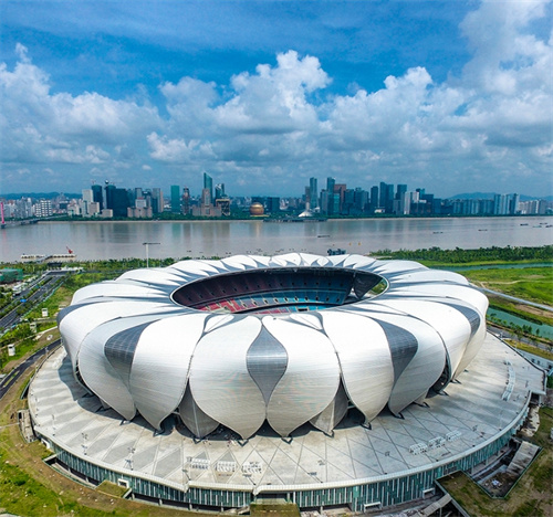 秋分遇上亞運會，佛蘭空間帶您領略賽場上的膜建筑之美